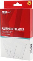 WUNDmed® Pflaster Aluminium XL 03-005 grau 7,5 x 7,5...