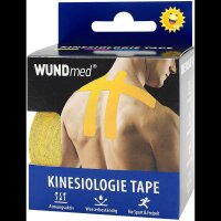 WUNDmed® Tape Kinesiologie 04-039 gelb 5,0 cm x 5,0...