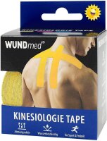 WUNDmed® Tape Kinesiologie 04-039 gelb 5,0 cm x 5,0...