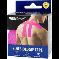 WUNDmed® Tape Kinesiologie 04-040 pink 5,0 cm x 5,0...