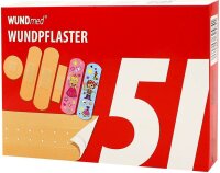 WUNDmed® Pflaster Familienpackung 05-002 beige, 51 St.