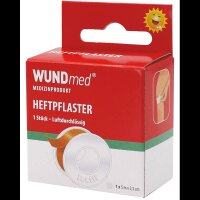 WUNDmed® Heftpflaster 02-083 beige 2,5 cm x 5,0 m, 1 St.