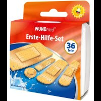 WUNDmed® Pflaster Erste-Hilfe-Set 05-023 beige, 36 St.