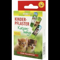 WUNDmed® Pflaster Katzen 02-113 bunt 1,9 x 6,3 cm, 10...