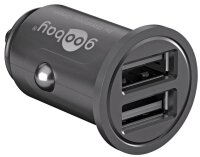 goobay Kfz-Ladeadapter schwarz, 24 Watt
