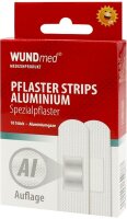 WUNDmed® Pflaster Aluminium 02-100 grau, 10 St.