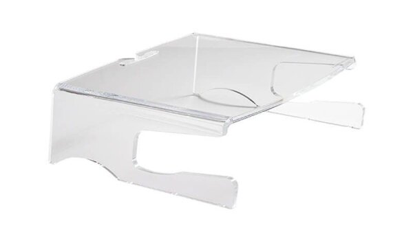 BAKKER ELKHUIZEN Monitorständer Q-riser 100 transparent
