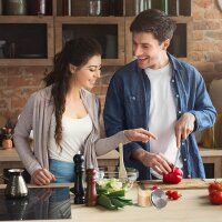 relaxdays Vorratsdosen 11,0 cm hoch transparent 380,0 ml, 3 St.