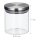 relaxdays Vorratsdosen 11,0 cm hoch transparent 380,0 ml, 3 St.