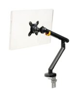 BAKKER ELKHUIZEN Monitor-Halterung BE Flexible Single BNEBFSDG dunkelgrau für Monitore, Tischklemme