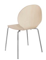 Nowy Styl Schalenstühle Cafe VI ahorn Holz, 4 St.