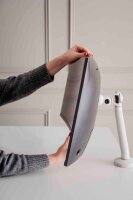 BAKKER ELKHUIZEN Monitor-Halterung BE Flexible Single BNEBFSW weiß für Monitore, Tischklemme