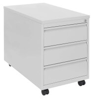 Gürkan Rollcontainer lichtgrau 3 Auszüge 46,0 x...