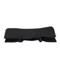 relaxdays Kaminholztasche 27,0 l schwarz 25,0 x 50,0 x 25,0 cm, 1 St.