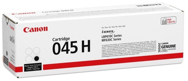 Canon 045H BK  schwarz Toner