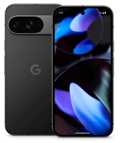 Google Pixel 9 Dual-SIM-Smartphone obsidian 128 GB