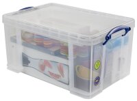 Really Useful Box Aufbewahrungsbox 48,0 l transparent 60,0 x 40,0 x 31,5 cm, 1 St.