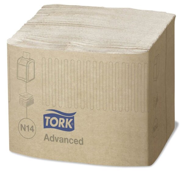 TORK Servietten Xpressnap Fit® natur 2-lagig 16,5 x 21,3 cm, 720 St.