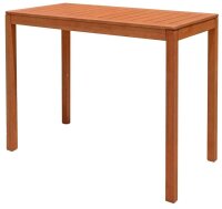 Garden Pleasure Sitzgruppe Palmdale, braun Holz, 5-teilig