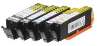 edding EDD-625 2x schwarz, cyan, magenta, gelb Druckerpatronen kompatibel zu Canon PGI-580XXL BK, CLI-581XXL BK/C/M/Y, 5er-Set