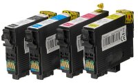 edding EDD-630 schwarz, cyan, magenta, gelb Druckerpatronen kompatibel zu EPSON 603XL Bk/C/M/Y , 4er-Set