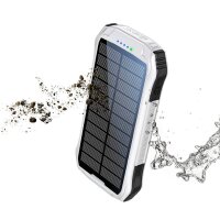 BOOMPODS Neutron Solar Solar-Powerbank 10.000 mAh weiß