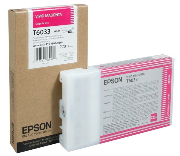 EPSON T6033 vivid magenta Druckerpatrone