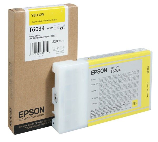 EPSON T6034 gelb Druckerpatrone