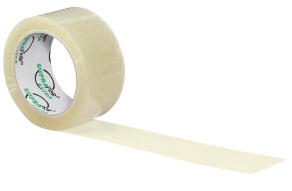 SUPRA Packband SUPRAPRO EXTRA transparent 50,0 mm x 66,0 m 1 Rolle