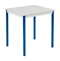 SODEMATUB Mehrzwecktisch lichtgrau, blau rechteckig,...
