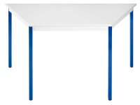 SODEMATUB Mehrzwecktisch lichtgrau, blau Trapezform,...