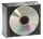 Intenso 1er CD-/DVD-Hüllen Slim Cases transparent, 10 St.