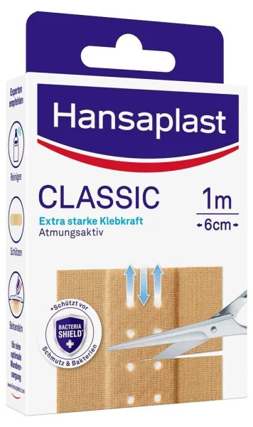Hansaplast Pflaster CLASSIC 4809183005 beige 6,0 x 10,0...