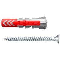 fischer DuoPower 8x40 S 2K 535460 Dübel mit Schrauben Ø 8 mm x 40 mm, 50 St.