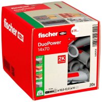fischer DuoPower 14x70 2K 538254 Universaldübel...