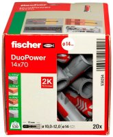 fischer DuoPower 14x70 2K 538254 Universaldübel...