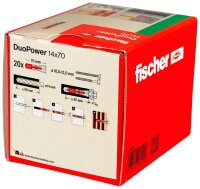 fischer DuoPower 14x70 2K 538254 Universaldübel Ø 14 mm x 70 mm, 20 St.
