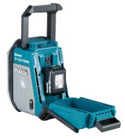 makita DMR115 Baustellenradio blau, schwarz