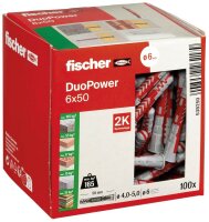 fischer DuoPower 6x50 2K 538250 Universaldübel...