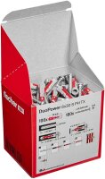 fischer DuoPower 6x30 S PH TX 545838 Dübel mit Schrauben Ø 6 mm x 30 mm, 100 St.