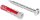 fischer DuoPower 6x30 S PH TX 545838 Dübel mit Schrauben Ø 6 mm x 30 mm, 100 St.