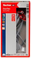 fischer DuoTec 10 S PH 2K 539026 Dübel mit Schrauben Ø 10 mm x 50 mm, 10 St.