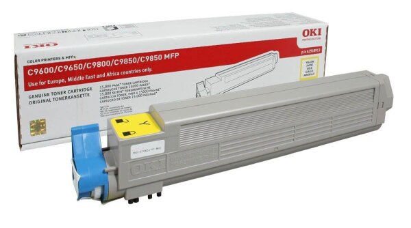 OKI 42918913  gelb Toner