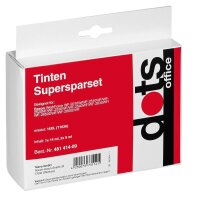dots  schwarz, cyan, magenta, gelb Druckerpatronen...