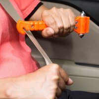 FIRST AID ONLY® 2-in-1 Notfallhammer 135,0 g Kopf: Stahl