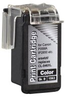 dots  color Druckerpatronen kompatibel zu Canon CL-546XL