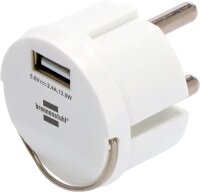 brennenstuhl USB-A 12W Power Adapter Ladeadapter...