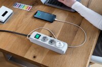 brennenstuhl USB-A 12W Power Adapter Ladeadapter weiß, 12 Watt