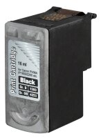 dots  schwarz Druckerpatrone kompatibel zu Canon PG-40