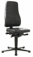 bimos Arbeitsdrehstuhl All-In-One schwarz Kunstleder